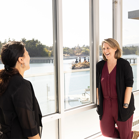 Rotating images of and photos of waterfront office in Victoria, BC