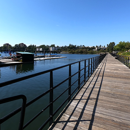 Rotating images of and photos of waterfront office in Victoria, BC