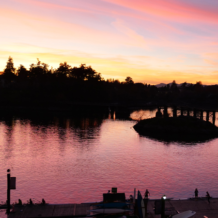 Rotating images of and photos of waterfront office in Victoria, BC